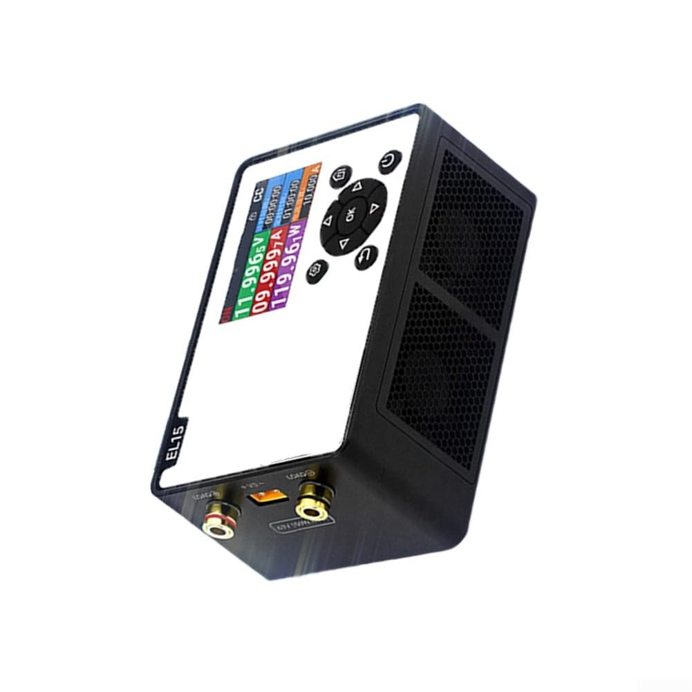 EL15 Tester elettronico di carico DC Analizzatore di resistenza interna di capacità programmabile 0-60V 12A per misuratore di scarica della batteria per test di invecchiamento dell'alimentazione di