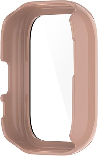 Miniatura 5 de Paquete de 2 fundas rígidas de policarbonato con protector de pantalla de vidrio templado compatible con Amazfit Active Smart Watch Protector de