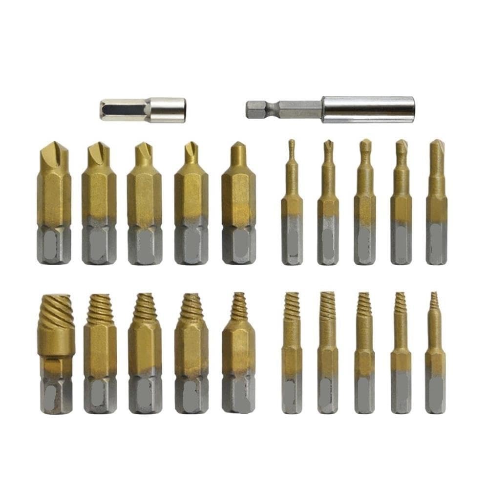 Set estrattore viti 22 pezzi,supporto magnetico adattatore viti danneggiate
