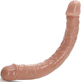 Double Gode Flexible 30cm 3,5cm godemichets Réaliste Sextoys TPE Anal sex toýs couple pour Sex Toýs Homme sex toýs femme sextoys homme godemichés Stimulation Vaginale et Anale sex toys FOPS D15-5