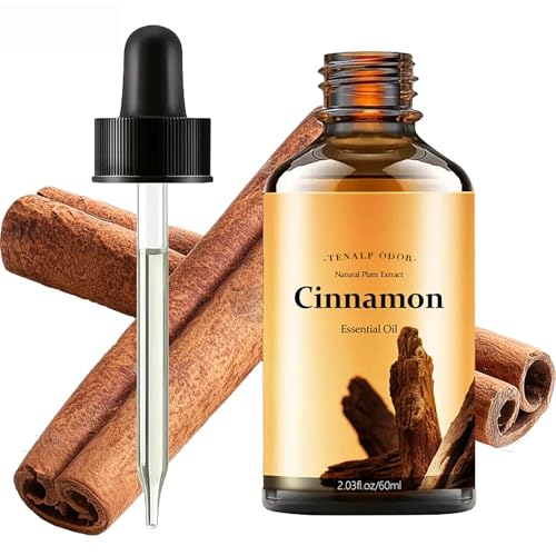 Aceite Esencial de Canela con Gotero de Vidrio