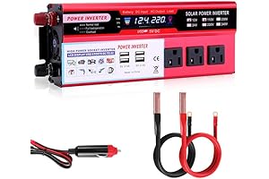 2000 Watt Solar Power Inverter: Transform 12V DC to 110V-120V AC with Ease