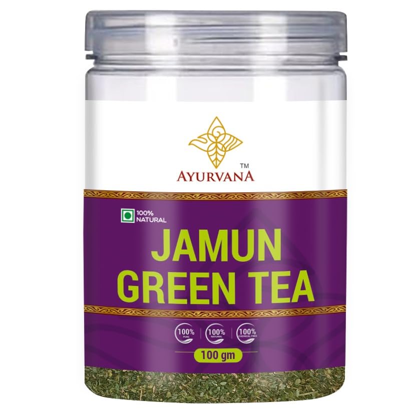 See full amazon price history chart for Ayurvana Jamun Green Tea - 100gms | Rich in Antioxidants | Blood Sugar Regulation | Supports Digestive Health | Promotes Weight Loss | Enhances Immune Function | Improves Heart, Skin & Oral Health | Pack of 1 Ayurvana Jamun Green Tea - 100gms | Rich in Antioxidants | Blood Sugar Regulation | Supports Digestive Health | Promotes Weight Loss | Enhances Immune Function | Improves Heart, Skin & Oral Health | Pack of 1 (B0DDSSYBZ7) Amazon Price History, Amazon Price Tracker