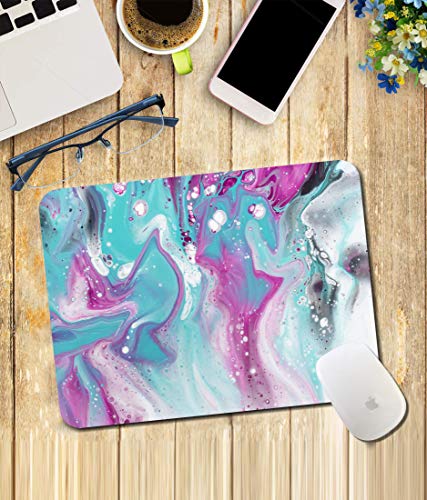 Image of WHATS YOUR KICK Abstract Pattern | Floral | Pattern | Rangoli | Printed Mouse Pad /Designer Waterproof Coating Gaming Mouse Pad for Computer /Laptop (Multi16)