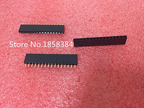 Wiring Connecting Terminals - Pin Header ROHS 200PCS/lot 2.54mm 1 X 16 Pin Gold-Plated Single Row Straight Female