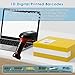 Industrial 1D Laser Wireless Barcode Scanner Handhold Drop Resistant Shock Dust Proof 2500mAh Bar Code Reader for Store, Supermarket, Warehouse Red