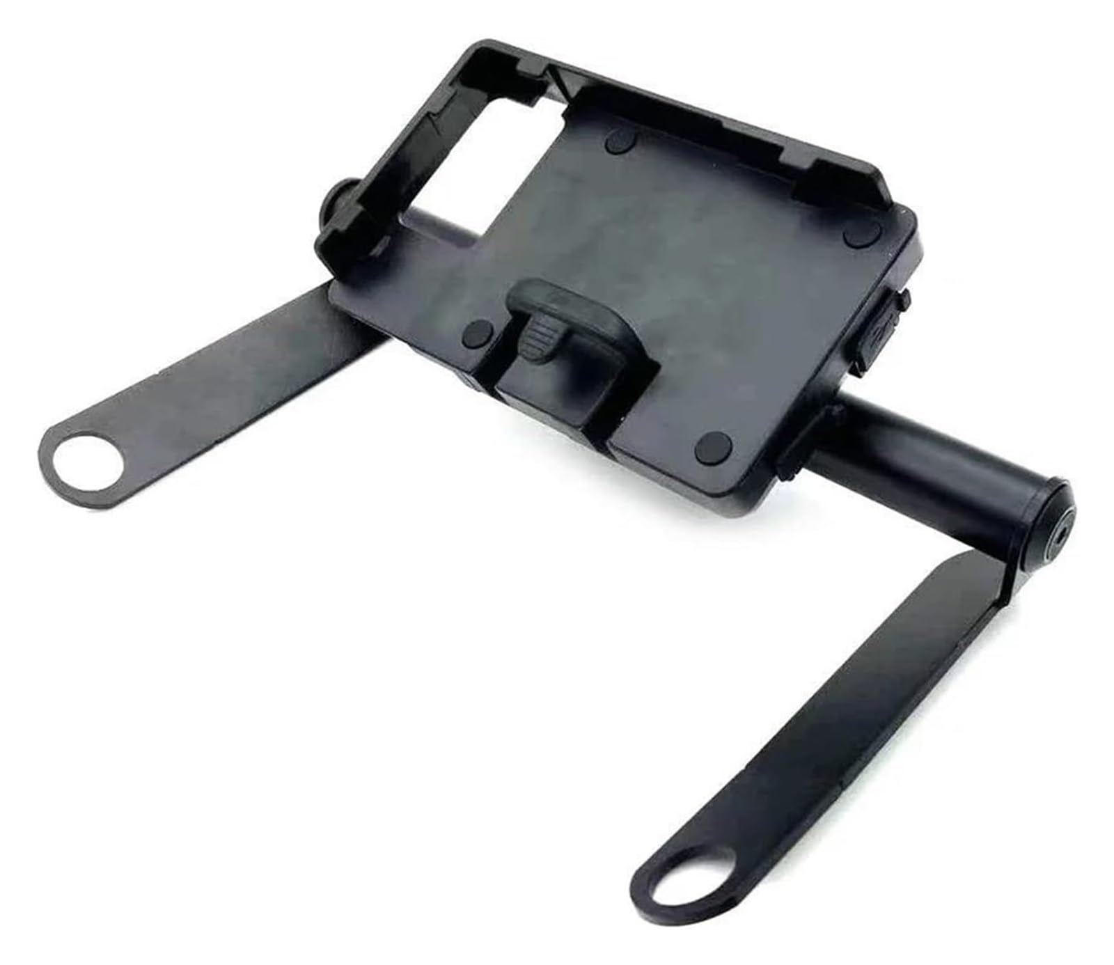 pour Moto Support Navigation GPS pour VOGE SR4 Max pour SR4MAX 350 Extension De Barre Transversale Support Plaque Navigation pour Téléphone Portable Guidon Moto(Black 2)