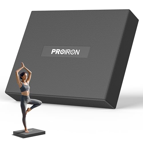 PROIRON Balance Pad, Non-Slip Advanced PU, NOT TPE!!!, Foam Balance Pad for Stability Training Balance Pad Physio Adult Child