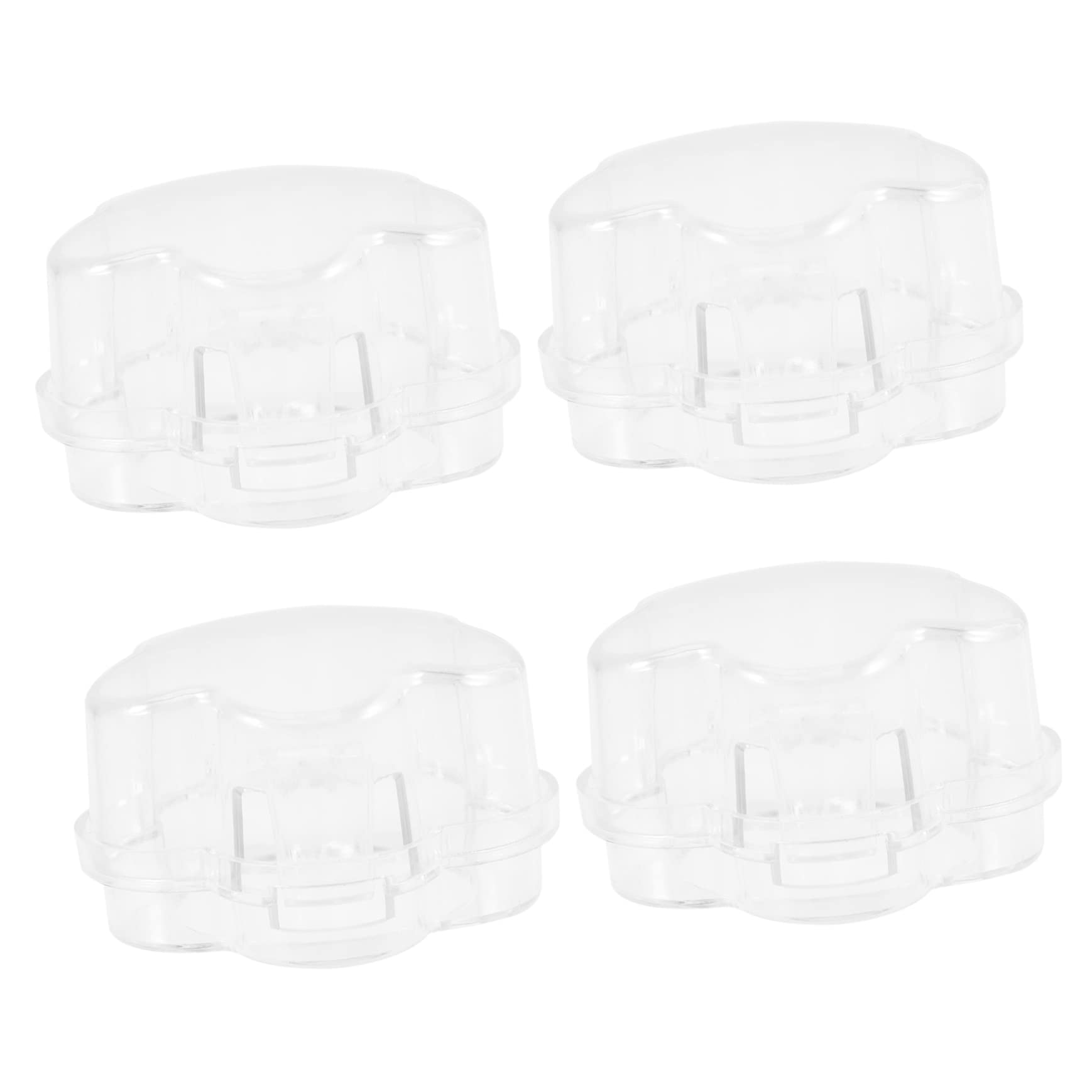 KOMBIUDA Gas Stove Knob Covers Childproof Oven Knob Covers 4pcs Stove Safety Easy Installation