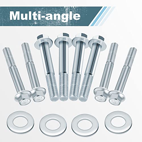 Edicapo 12 Pcs M10-1.5 Engine Stand Bolt Kit Stand Bolt Flange Compatible With Lsx Ls Ls1 4.8L 5.3L 6.0L 6.2L Lr4 Lq4 Ls6 Lq9 L33 Ls2 Lh6 L92 L76 Ly2 Ly5 Ly6 Lc9 Lfa Lh8 Lmg #TOP6