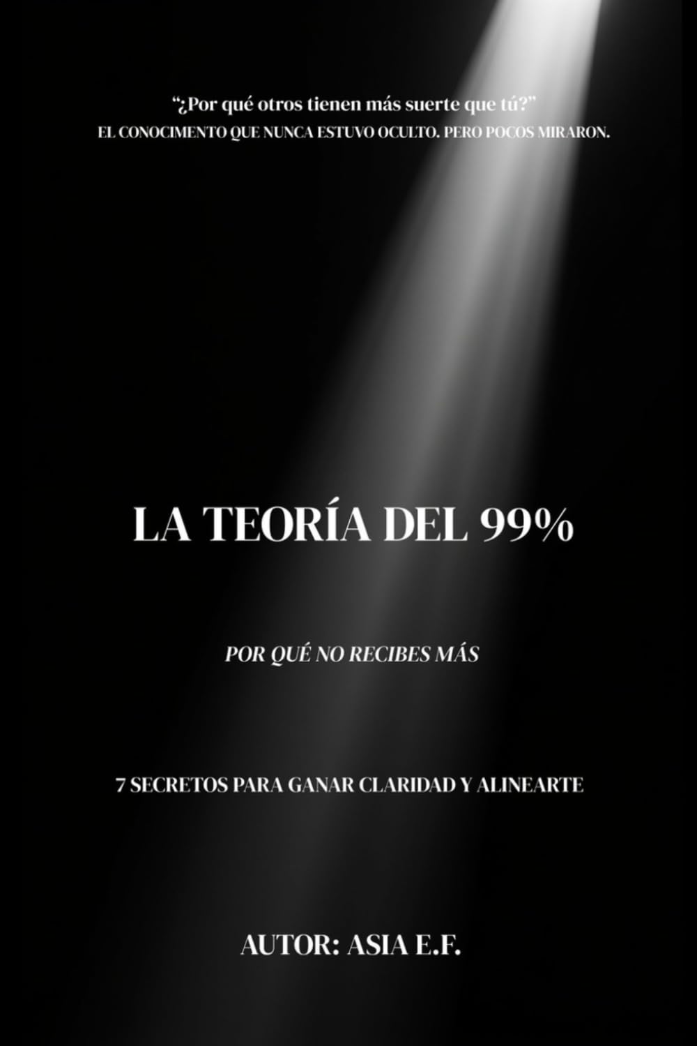 La teoría del 99%: ¿Por qué no puedes recibir más?