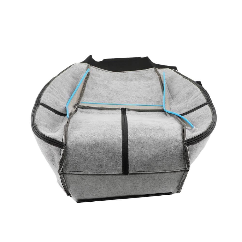 Funda de Asiento de Cuero para la Parte Inferior del Conductor y Pasajero Compatible con Silverado 2007-2014