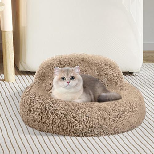 Lit donut pour chiens antidérapant et ultra moelleux pour salon - 7