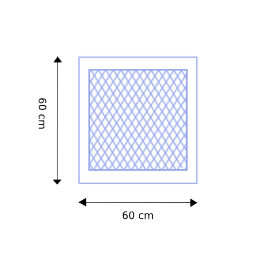 SABANINDAS - Protectores de Cama (60 x 60 cm, 6 x 25 Unidades)