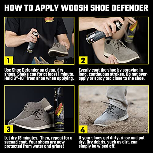Woosh Extra Strength Formula, 8.5Oz. Shoe Protector Spray For Canvas, Suede thumb #2