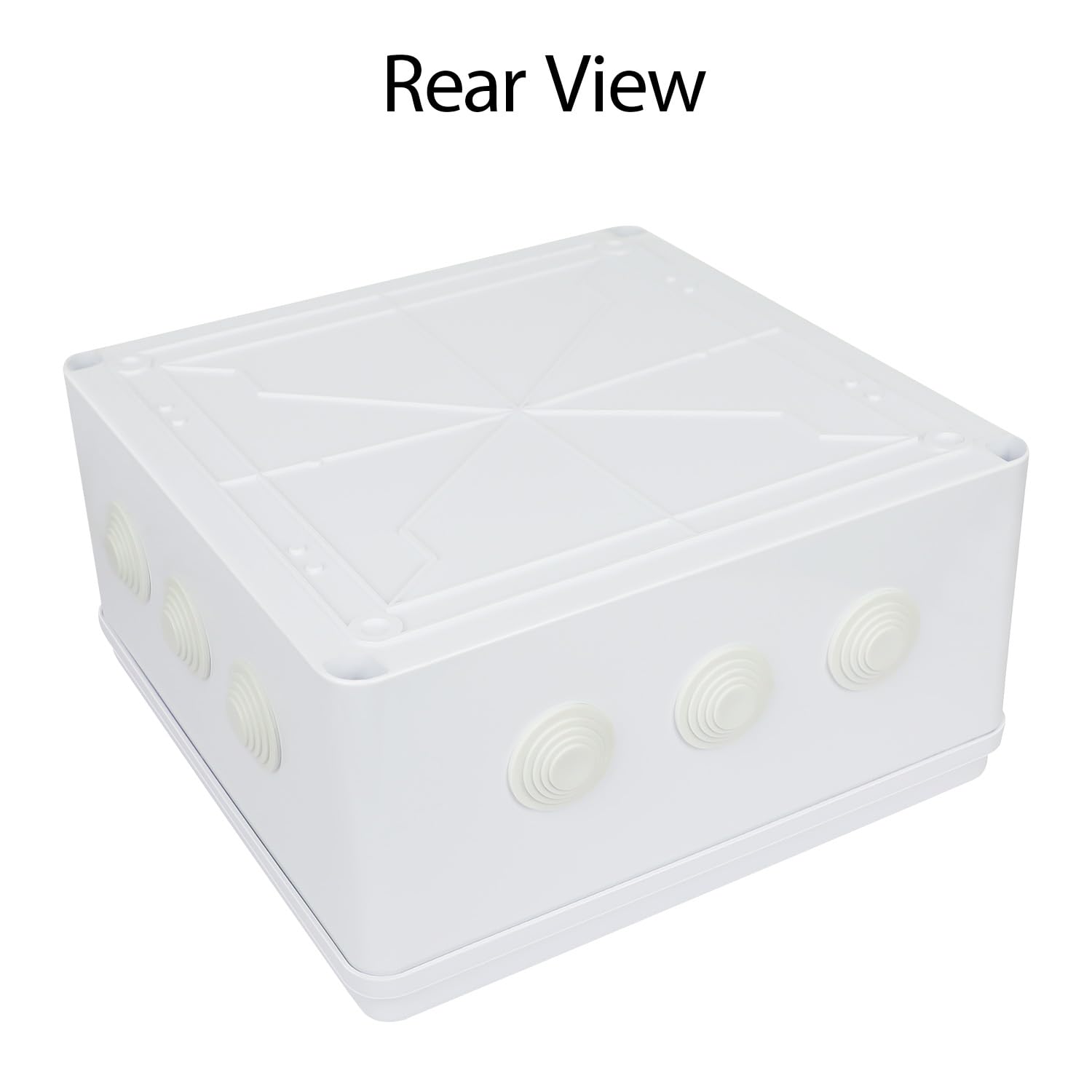 LeMotech Abzweigdose, ABS-Kunststoff, IP65, wasserdicht und staubdicht, Universal-Elektrogehäuse, Projektbox für Außen- und Innenbereich, 300 x 300 x 150 mm