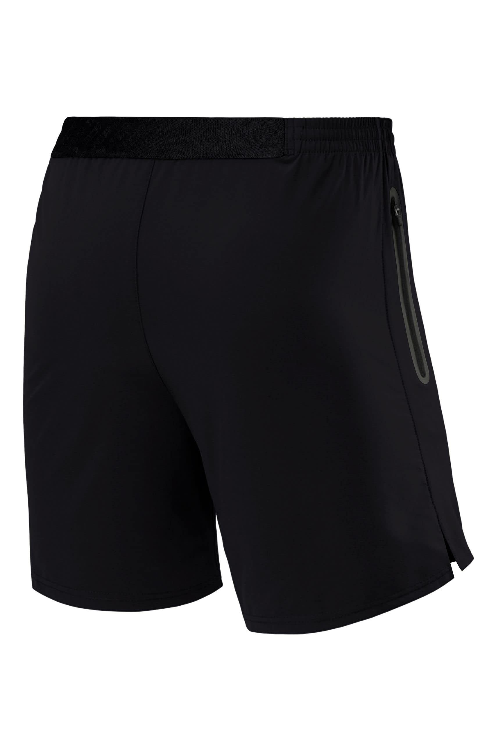 TCA Elite Tech - Pantaloncini Sportivi da Corsa, Leggeri, da Uomo, con Tasche con Zip