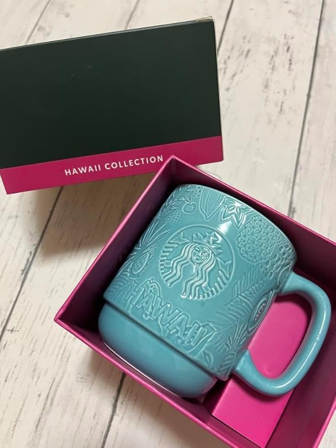 Starbucks ハワイ限定 セラミック マグカップ 355mL ペア スタバ Amazon.co.jp: スターバックス ハワイ限定 コレクション マグカップ