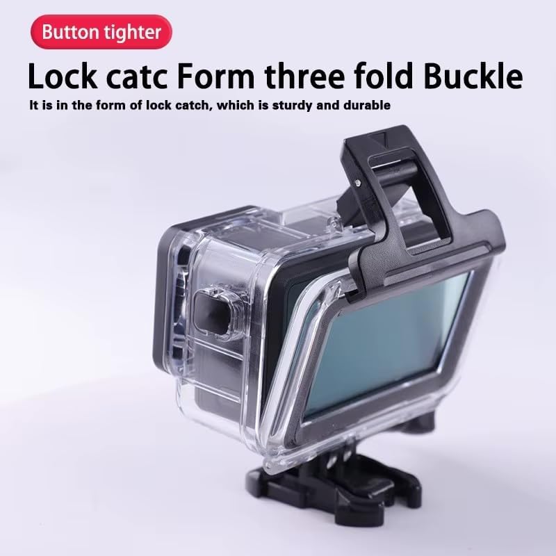 Miniatura 6 de REFLEX CAMERA Carcasa transparente impermeable con pantalla táctil transparente. Compatible con DJI Osmo Action 3 y 4 y Osmo Action 5 Pro. Probado