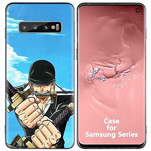 One-Piece Roronoa Zoro Silicone TPU Case for Samsung Galaxy S8 S9 S10 Plus S10e 5G Cover