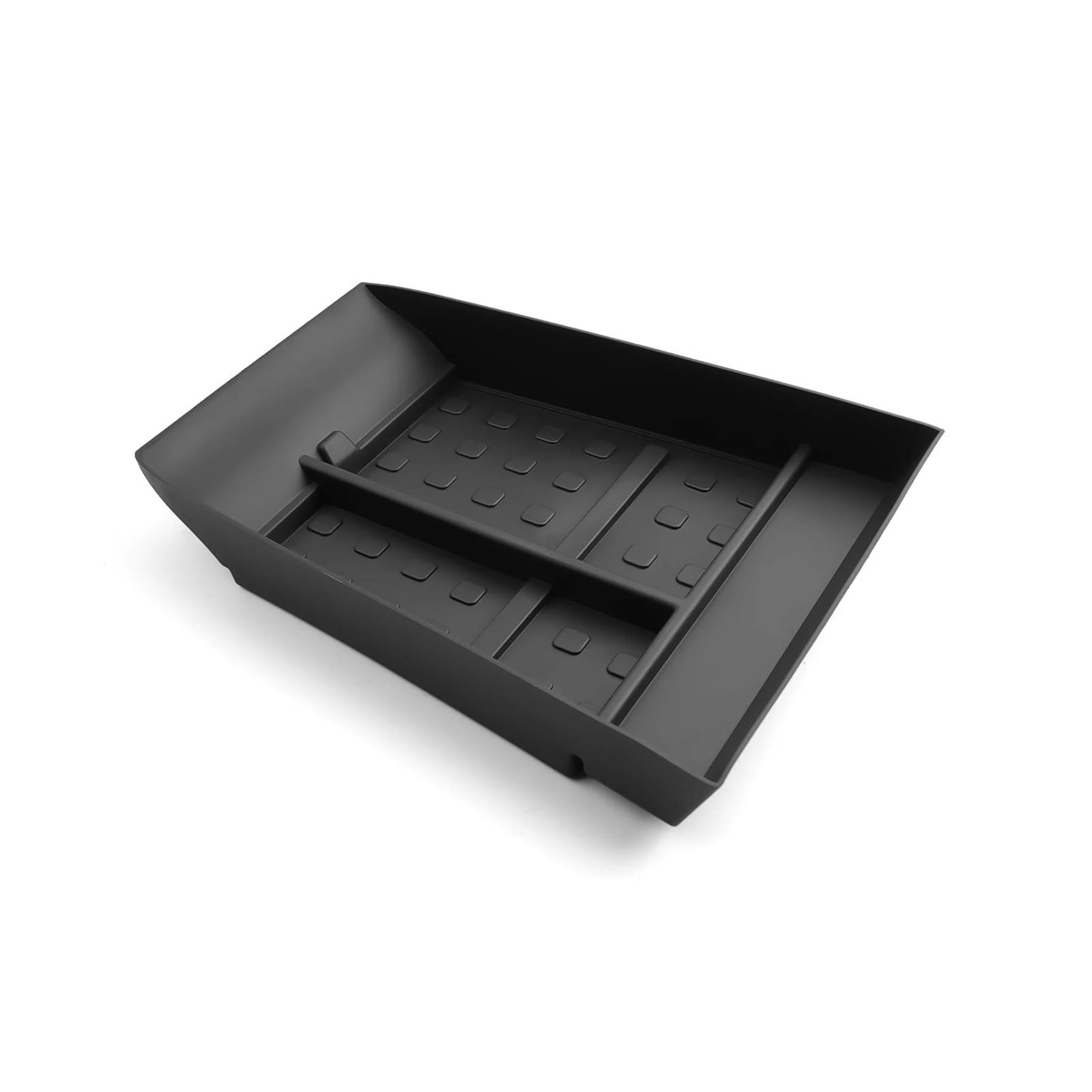 OOPUHKSY Car Central Control Container For Hyundai For Santa Fe 2024 Car Armrest Box Storage Accessories(Black)