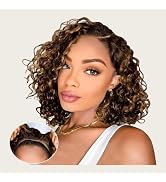 Apeasex Glueless Curly Human Hair Wig 4/27 Highlight Lace Front Wigs Human Hair for Black Women 1...