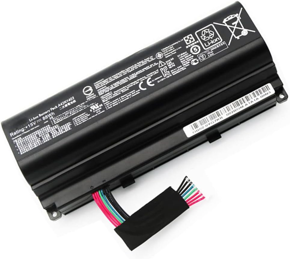 互換 適用の A42N1403 88Wh 15V 交換バッテリー For ROG GFX71J G751 G751J /JT/JM/