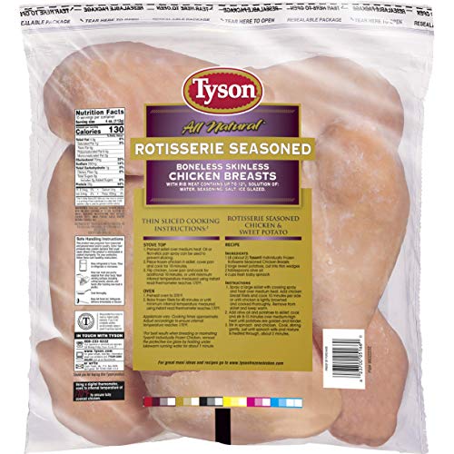 Tyson 10000039411 Rotisserie Seasoned Chicken Breasts, 2.5 Lb thumb #1