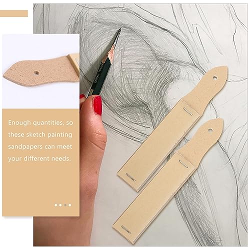 VILLCASE Sandpaper Sharpener, Sketch Sandpaper Pencil Sharpener - Image 2