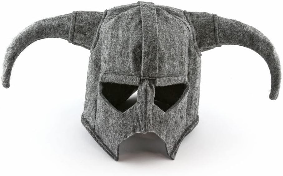 Traditional Sauna Hat - Artificial Felt Sauna Hats - The Main Russian Banya Accessories - Finnish Sauna Hat for Men - Viking hat for Men - Viking Helmet Sky Design