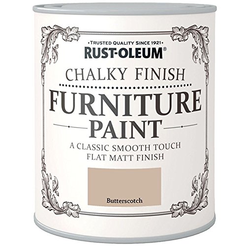 Rust-Oleum Chalk Chalky Furniture Paint Butterscotch 125ML