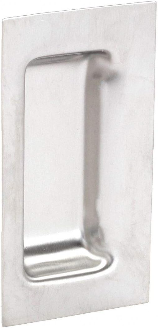 Sugatsune ES611/WO ES Series Recessed Pull 121mm 449/64", Stainless, Satin Stainless Steel