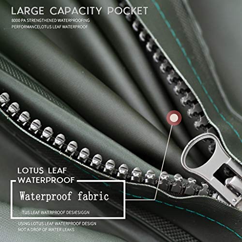 Fishing Chest Waders, Men Waterproof Full Body Rain Suit With Non-Slip Rubber Boots, Thicken Hooded Fishing Wader Suit (Color : B, Size : Us9.5/Eu42/Uk8.5/Cn43) #TOP4