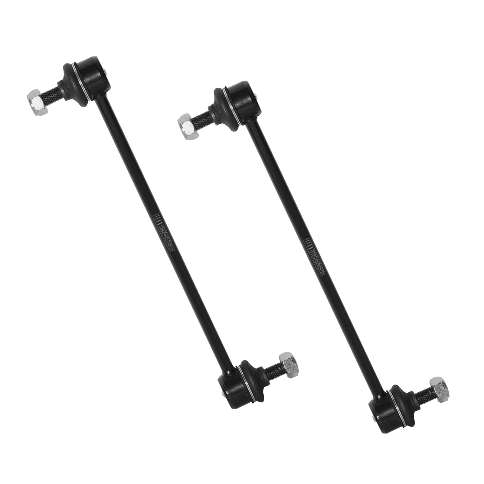 Beneges2 x coupling rods stabiliser left front right compatible with B-Max JK 1.0L-1.6L 2012-2019, Fiesta VI CB1, CCN 1.0L-1.6L 2008-2017 3L84-3052-AA