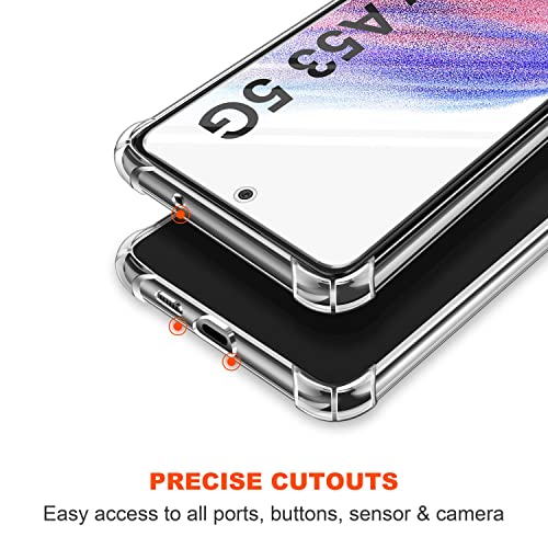 YNMEacc Cover per Samsung Galaxy A53 5G con 3