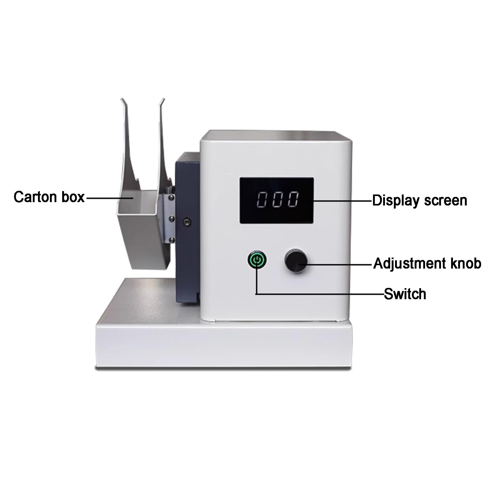 Máquina clasificadora automática de papel, alineador de 50 mm, elimina restos y estática, para documentos, archivos, facturas