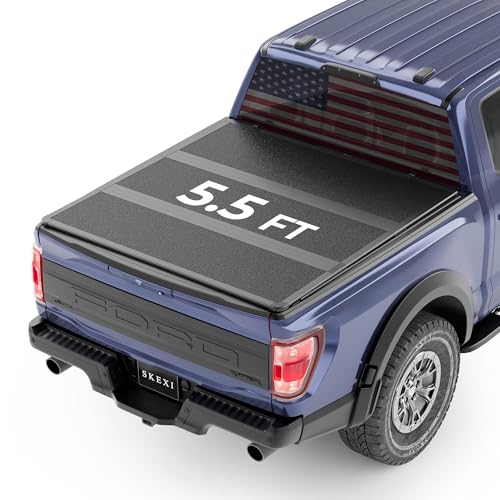 SKEXI FRP Tonneau Cover Truck Bed for Ford F150 5.5 FT Bed (67.1') 2015-2025,...
