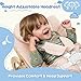 Baby Bouncer,Adjustable Baby Rocker, 3-in-1 Wooden Rocker Chair with 5-Point Harness, Recliner Seat for Infant to Toddlers,Beige