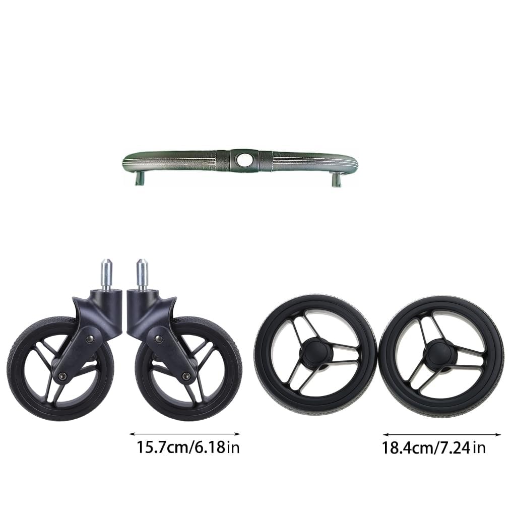Ersatzräder für Kinderwagen, Armlehne vorne, Reparatur für Kinderwagen Plus, Dearest, Babalo