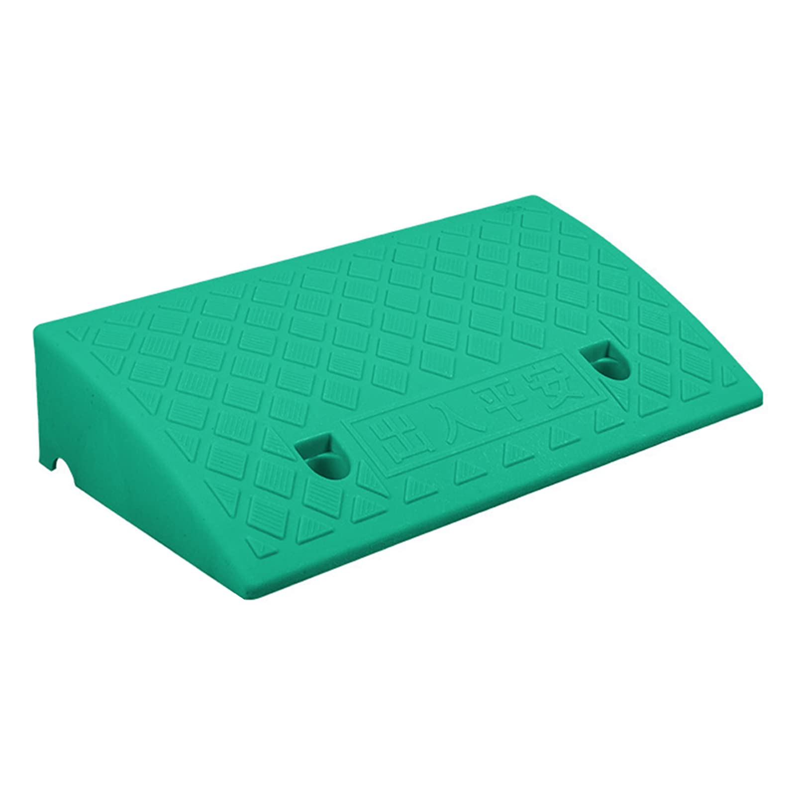 Rampa de umbral Industrial, Puerta de rampa de umbral de Scooter para Silla de Ruedas portátil, rampa de Movilidad Utilizada para Puertas y baños (19,29 * 10,62 * 3,93 Pulgadas), a