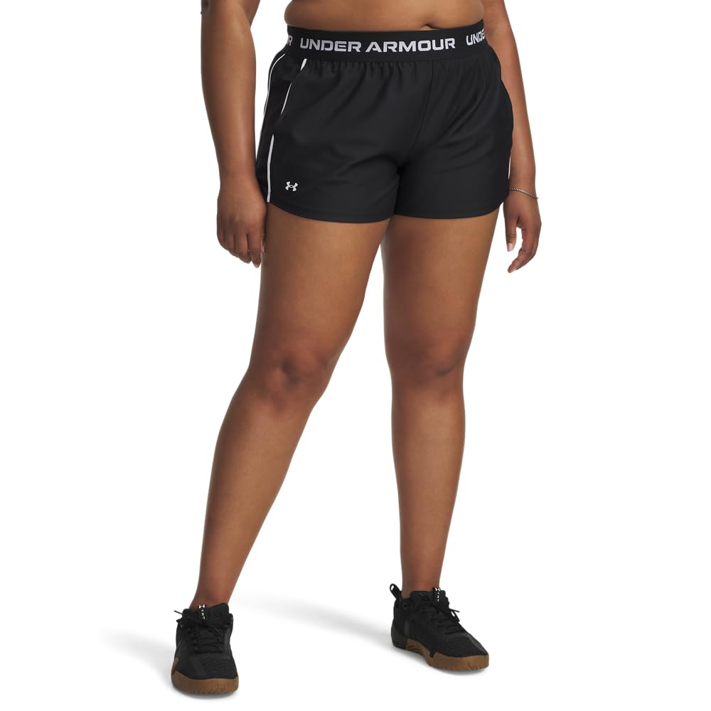 

                                                    Under Armour Women's Tech Play Up Shorts Plus, (00