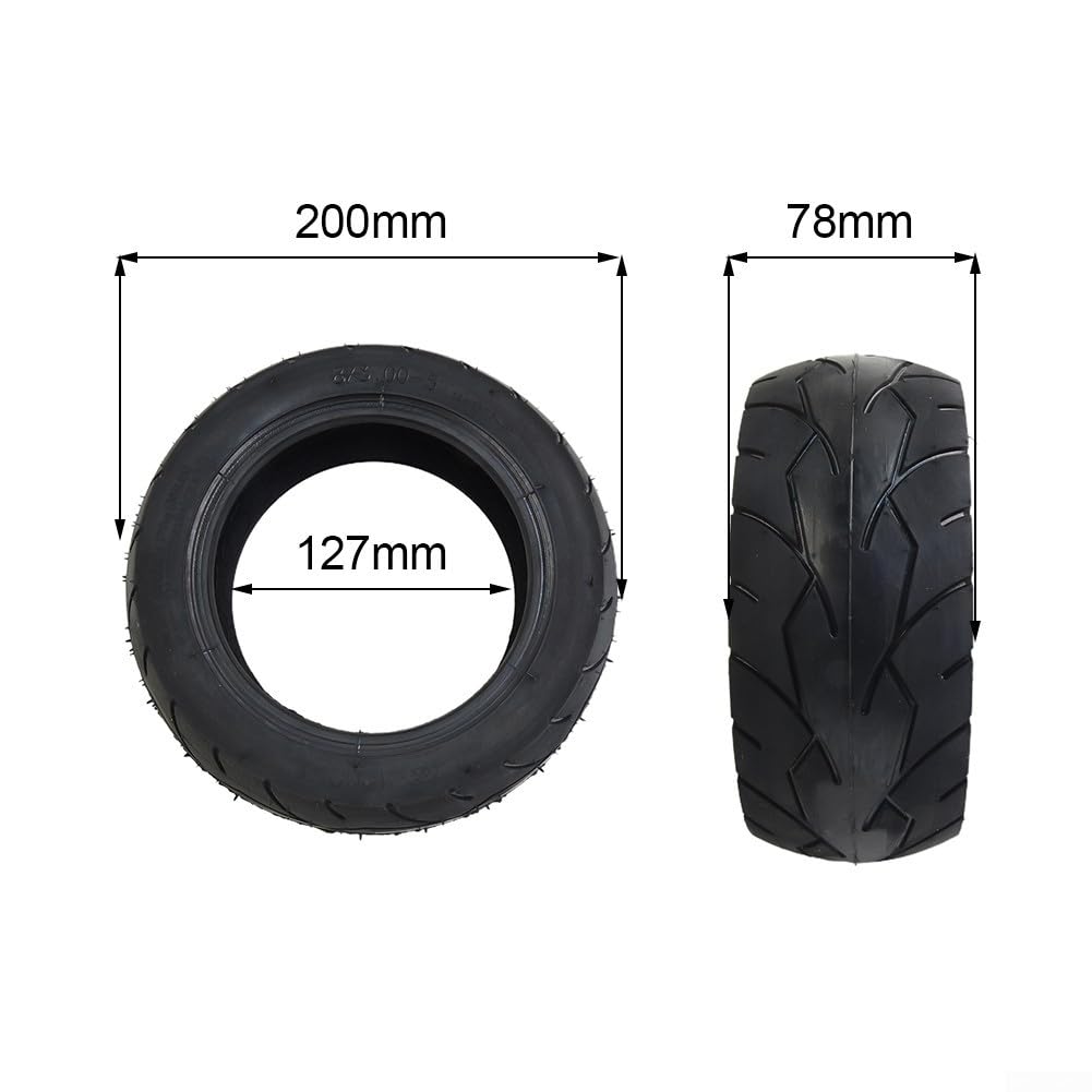 8 inch 8x3.00-5 Electric Scooter Tubeless Tire For Mantis 8 Kick Scooter Rubber Tire Replacement