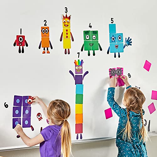 Figuras Numberblocks para pizarras que resuelven la falta de material didáctico visual 6