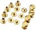 Produktbild Flachkopfnieten, 10 Sets 4/6/8 mm x 4,5 mm, für Gürtel, Taschen usw., 6 mm