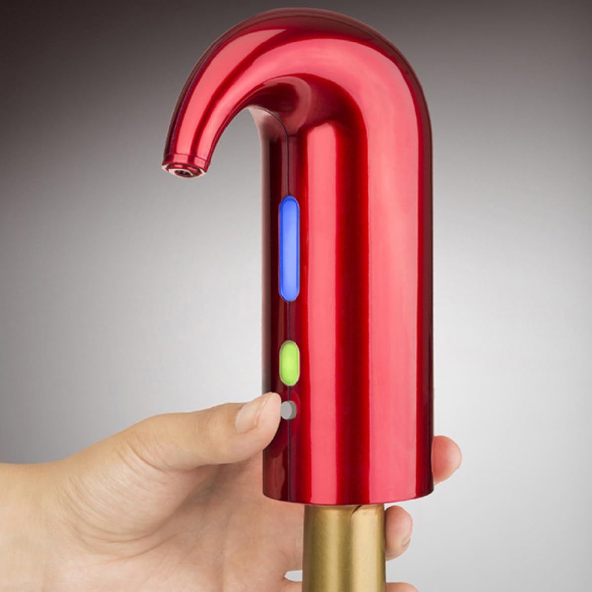 Aérateur à Vin Électrique Portable, Distributeur Automatique Rouge