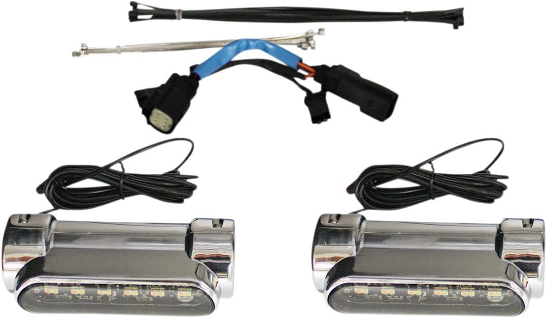 Custom Dynamics CD-CB-AW-SS6-C Engine Guard LED - Chrome