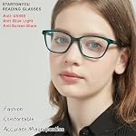 Reading Glasses for Women, 3-Pack Blue Light Computer Eyeglasses, Cat-Eye Fashion Full Frame with Spring Hinge Ladies Readers +2.25diopter | Blu-blocker Computer Reading Eyeglasses +2.25diopter Ladies Cat-Eye Fashion Full Frame with Spring Hinge
