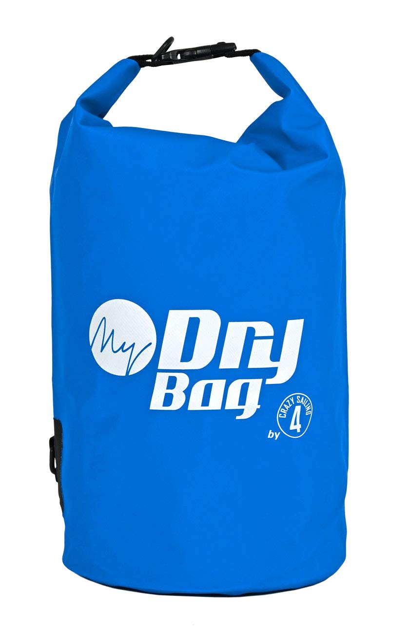 crazy4sailing Dry Bag wasserdichter Rollbeutel 20 Liter Seesack robust Wäschesack
