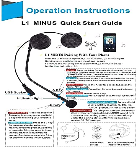 Casque moto intégral modulable avec Bluetooth intégré double visière taille L - 4