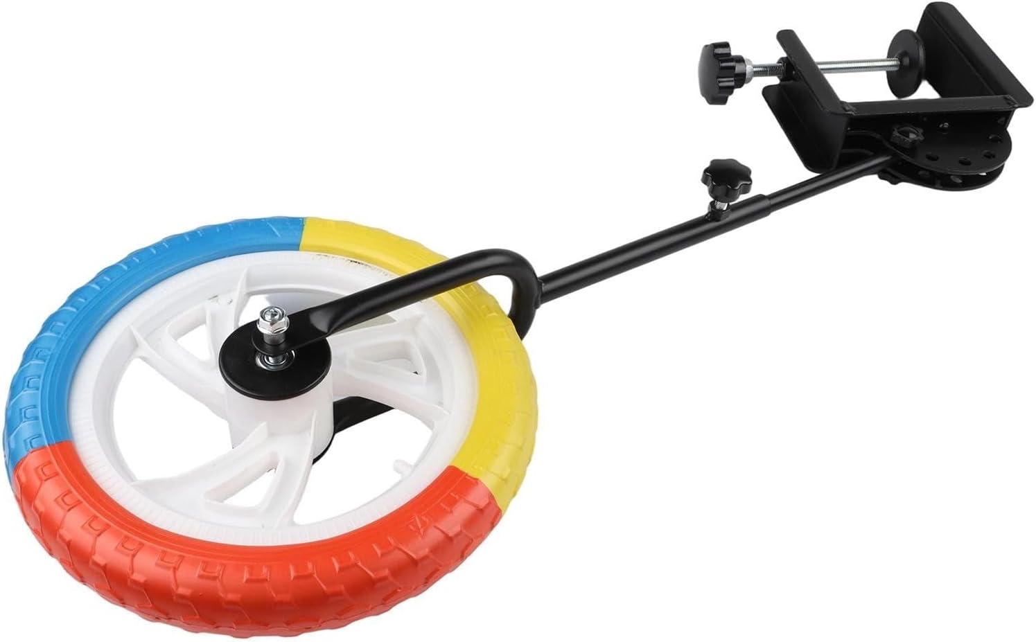 Table Tennis Training Device for Topspin Practice, Adjustable Retractable Pong Spin Trainer with Angle and Height Control for Skill Development